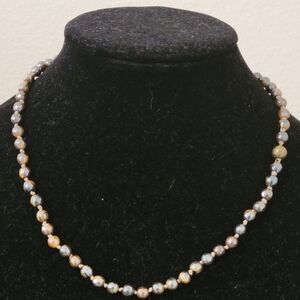 Mystical Yellow Silverite Tiger Eye Necklace